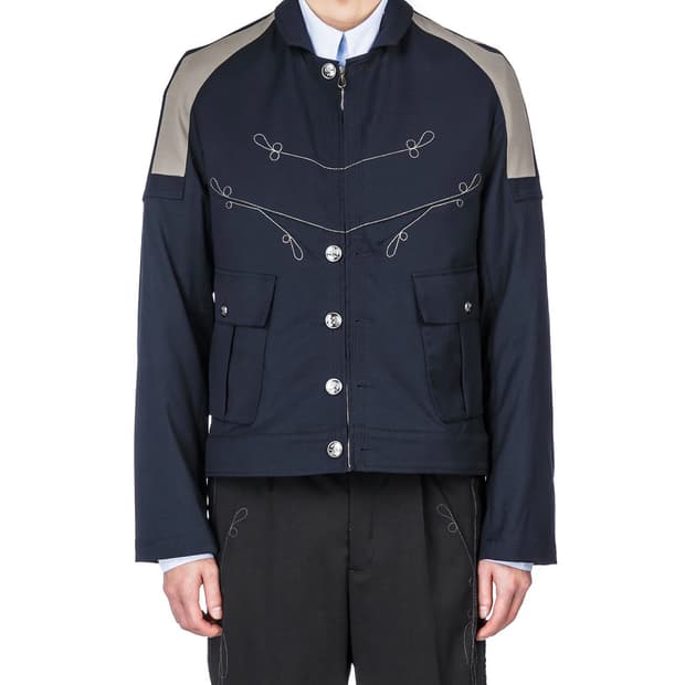 [새상품] 키코코스타디노브 피츠 밀리터리 자켓 네이비 색상 48