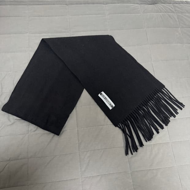 아워레가시 블랙 에스테이트 울 스카프 목도리