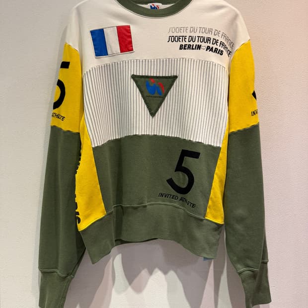 80s 90s Tour de France Color Block Sweat