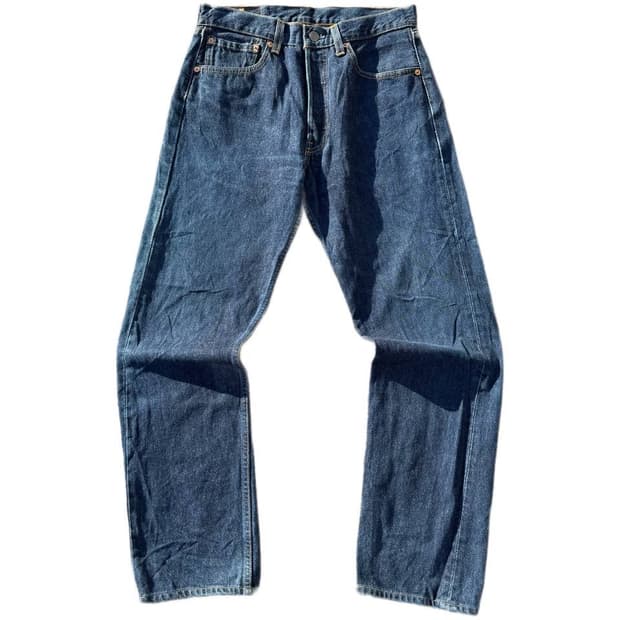Levis 501 indigo jeans (28) p13