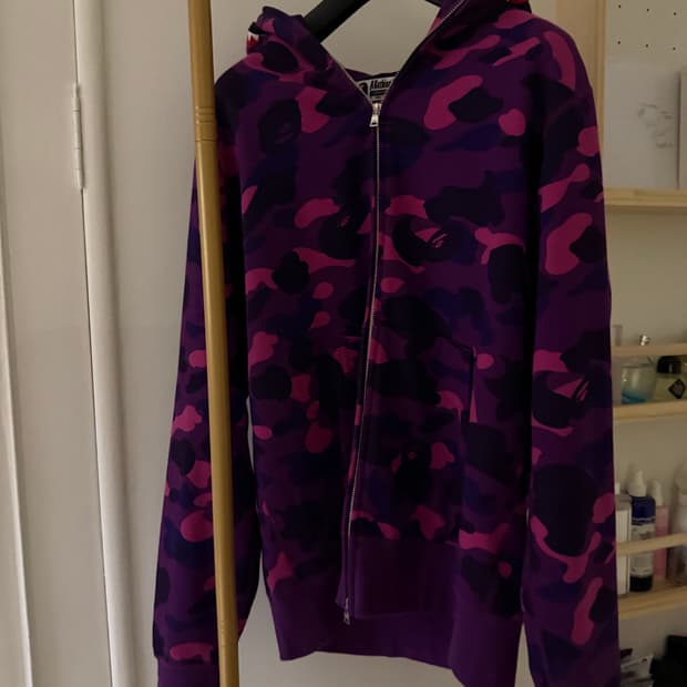 베이프 카모 샤크후드