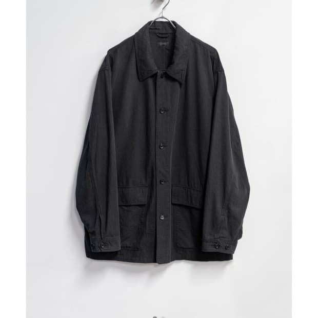 M)고낙 드라이 코튼 베이커 자켓 블랙