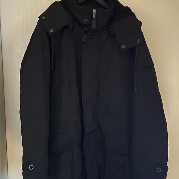 라코스테 필드 롱 코트 L