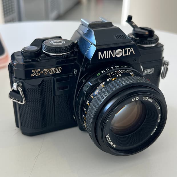 (필카 입문용 추천) 미놀타 x-700 필름카메라