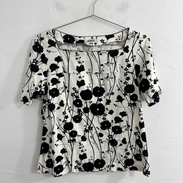 ingeborg flower printing top