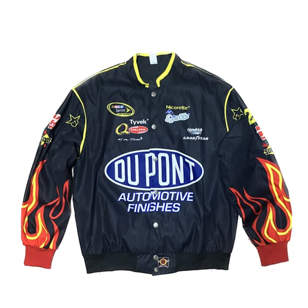 Flame detail racing windbreake