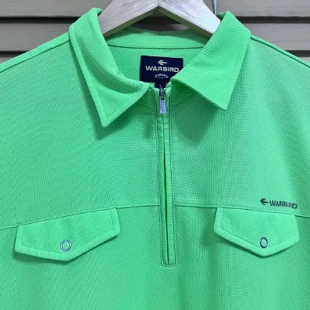 캘러웨이골프 남성 반집업PK반팔티셔츠 L사이즈