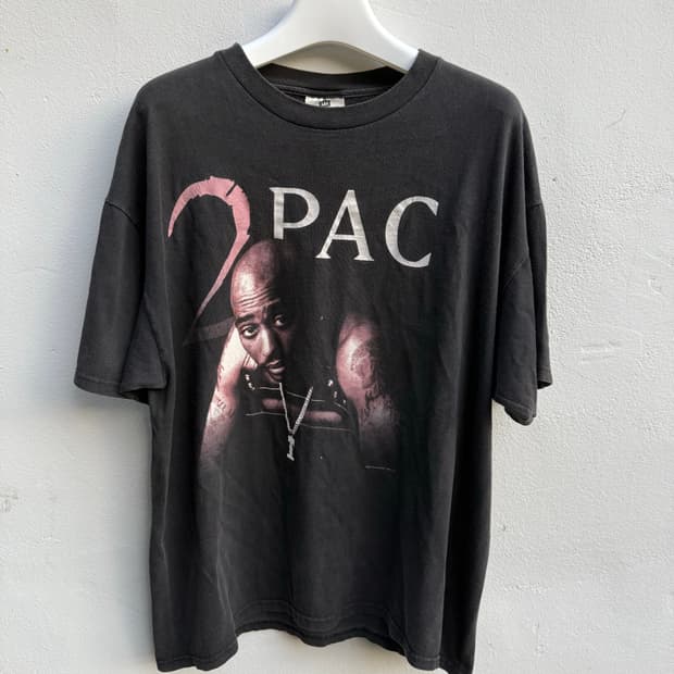 90s 투팍 힙합티 2pac