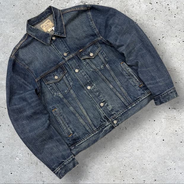 [L] 폴로 랄프로렌 아이콘 데님 트러커 자켓 B572