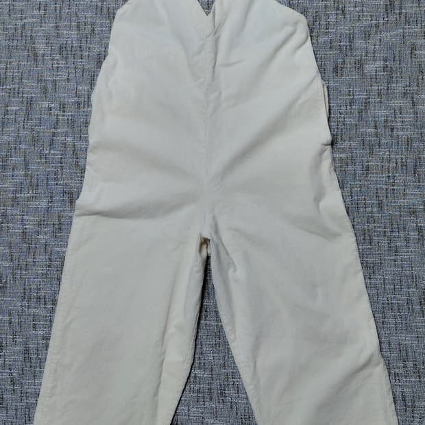 [S] LAKOLE 라콜레 코듀로이 와이드 점프슈트 (아이보리)