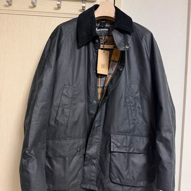 (새상품)Barbour 바버 애쉬비 자켓 네이비 xl