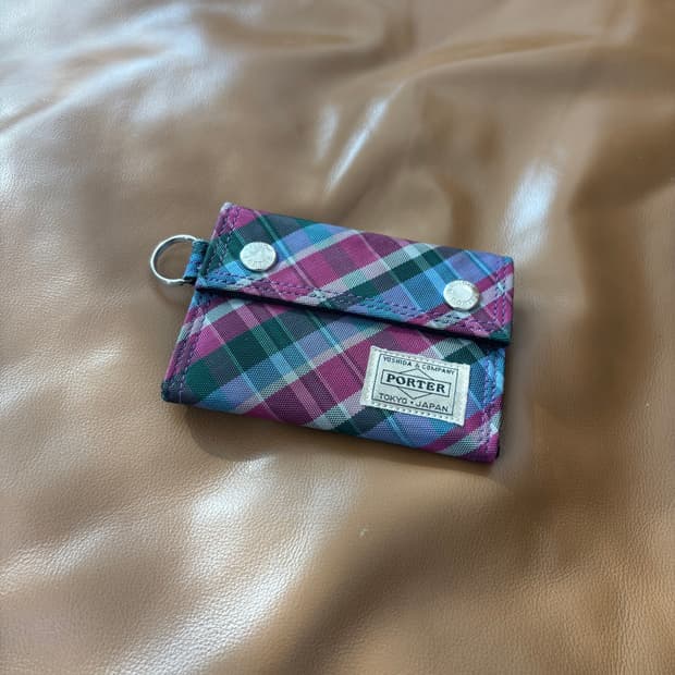 PORTER 포터 에센셜 폴딩 월렛 지갑 체크