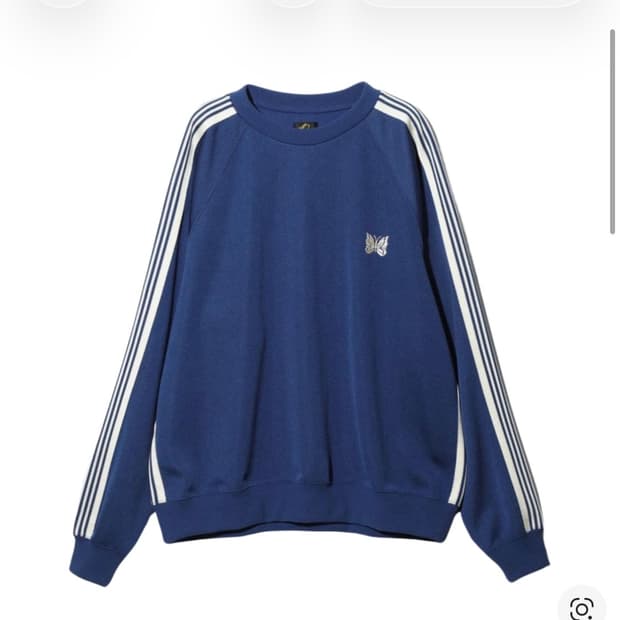 니들스 트랙 크루넥 맨투맨 XL 로얄블루