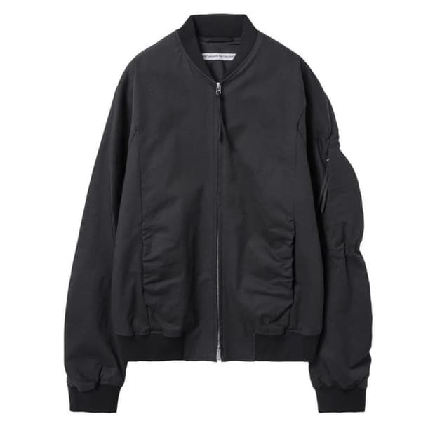 Paf 8.0+ 셔링 봄버 자켓 블랙 (S)
