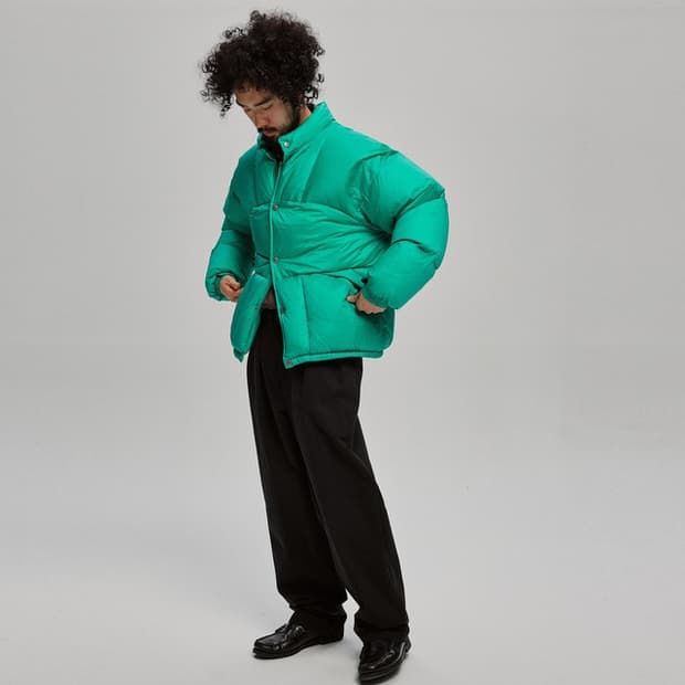 비헤비어 BEHEAVYER 폴라베어 덕다운 자켓