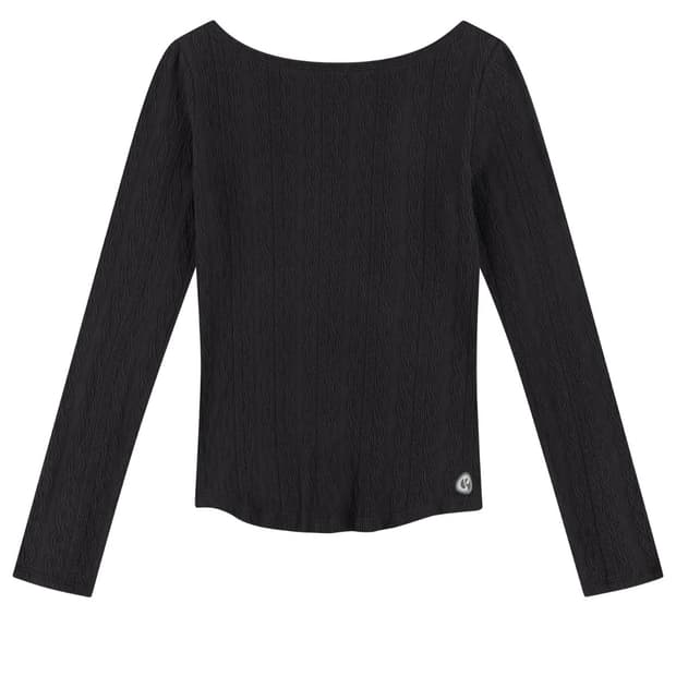 코이세이오 투웨이 롱슬리브 차콜