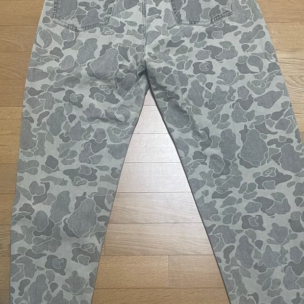 칼하트윕 덕 카모 랜든 데님 팬츠