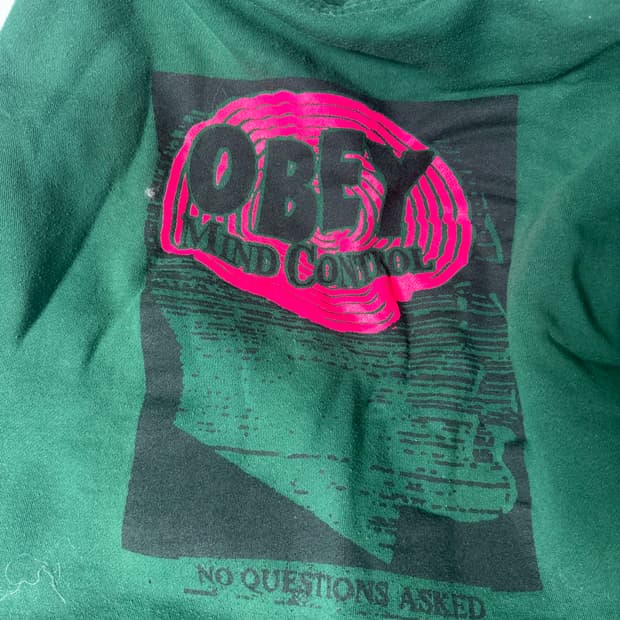 오베이 후드티 라지