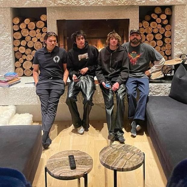 빈티지 할리 데이비슨 이글 플레임 로고 반팔티