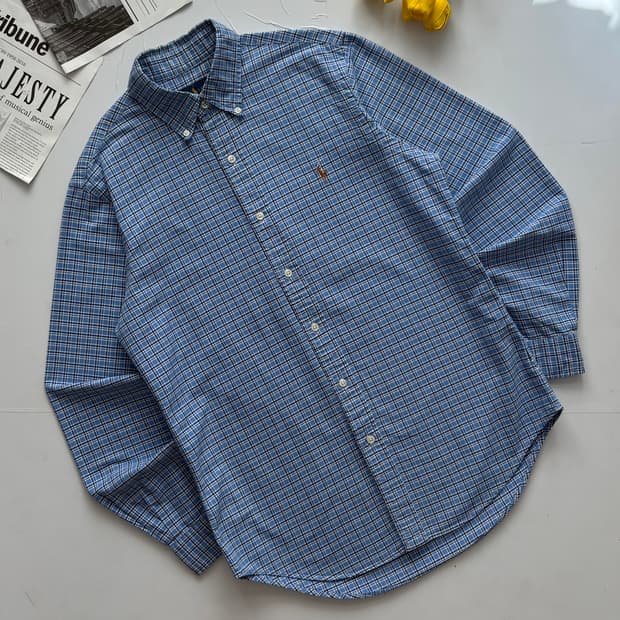 Polo 폴로랄프로렌 멀티 포니 체크 셔츠