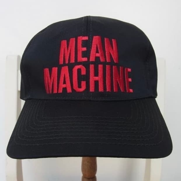 [OS]프리휠러스 "MEAN MACHINE" 자수 볼캡