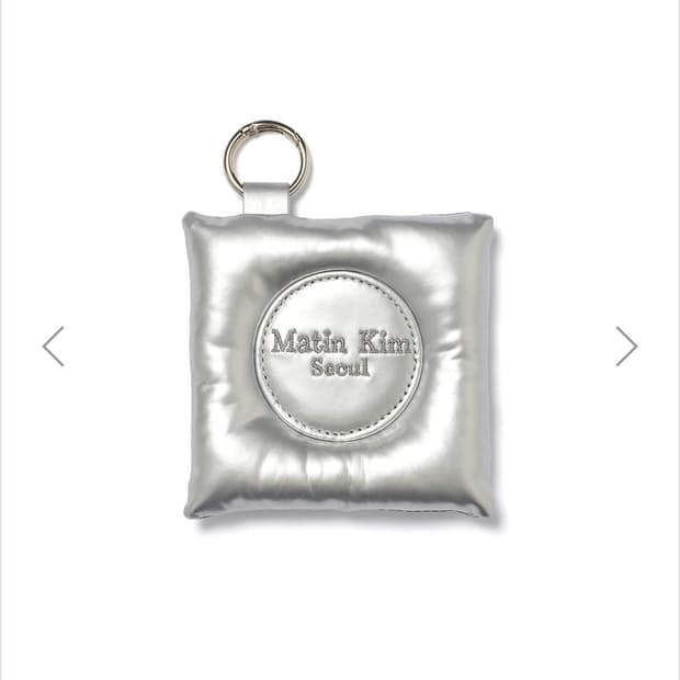 새상품) 마뗑킴 푸퍼 스퀘어 미러 키링