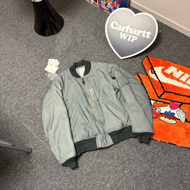 [5] 비즈빔 15AW 토르손 성조기 봄버 초판