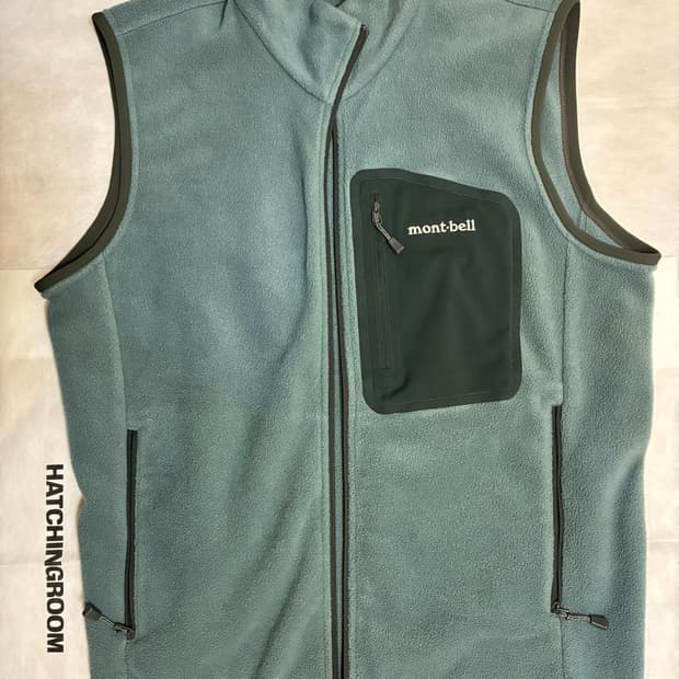 몽벨 montbell 후리스 조끼 L