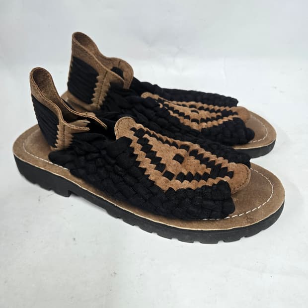 츄바스코 아즈텍 샌들 블랙/브라운 M6W8