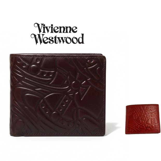 비비안웨스트우드 orb라인 음각 코인포켓 반지갑