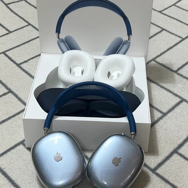 에어팟 맥스 블루sss급