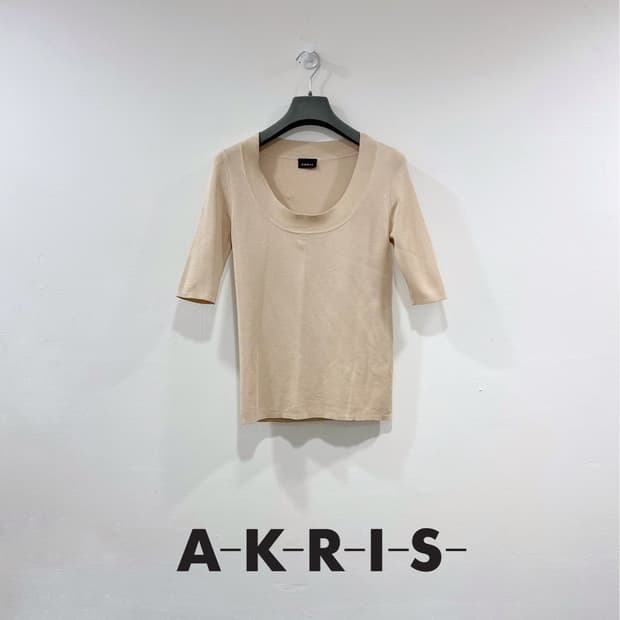 AKRIS 아크리스 썸머 실크 니트