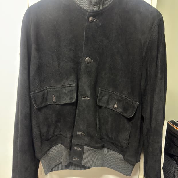 RRL 더블알엘 랄프로렌 스웨이드 보머자켓 XL 판매