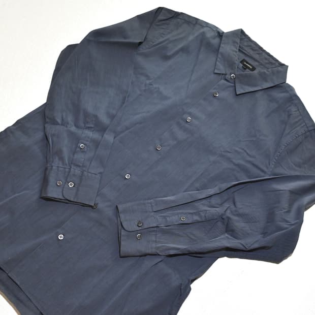 Jil sander by Raf 07SS micro stripe shir