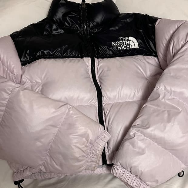 노스페이스 우먼스 눕시 숏 자켓 라벤더 포그 M