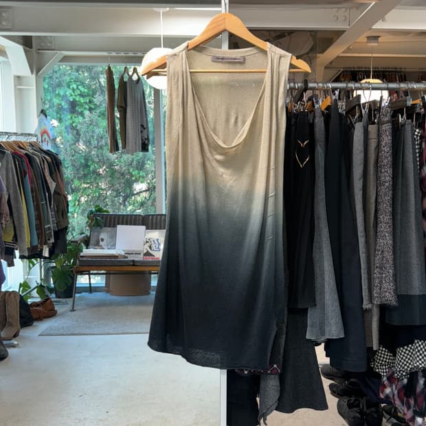 박춘무 드레이프 린넨 원피스