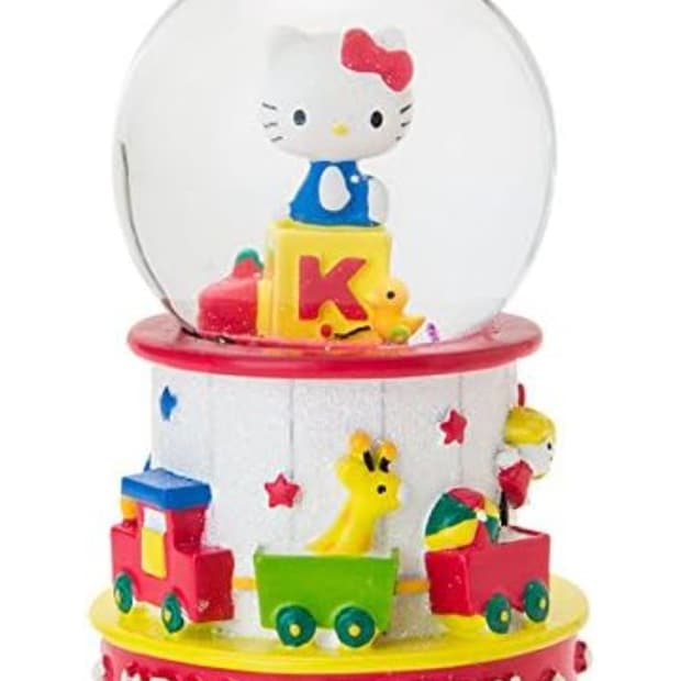 산리오 헬로키티 고전키티 2017 스노우볼