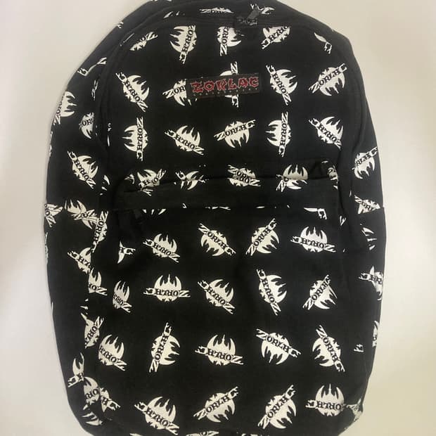 (deadstock)90s zorlac skateboards backpa