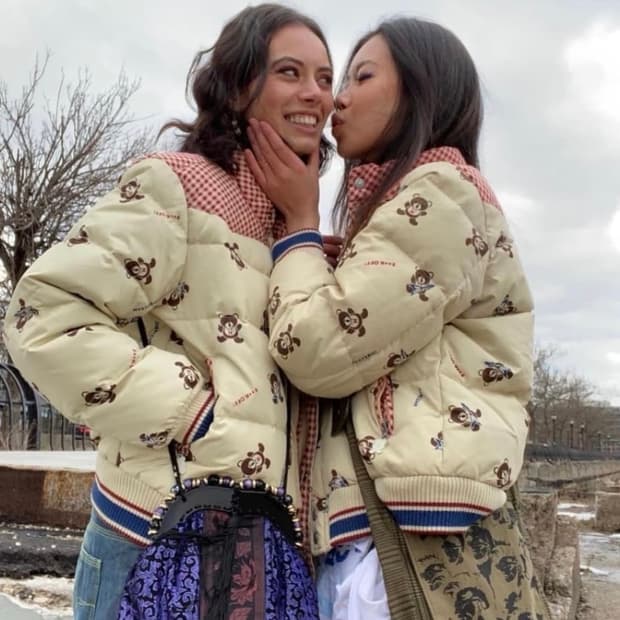 F**K OFF! Rare Hysteric Glamour puffer