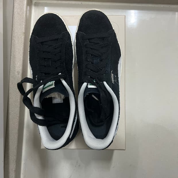 Puma Clyde Hairy Suede(블랙)