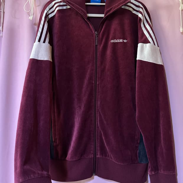 아디다스져지 아디다스 버건디 벨벳 져지 희귀져지 아디다스벨벳 집업 대장