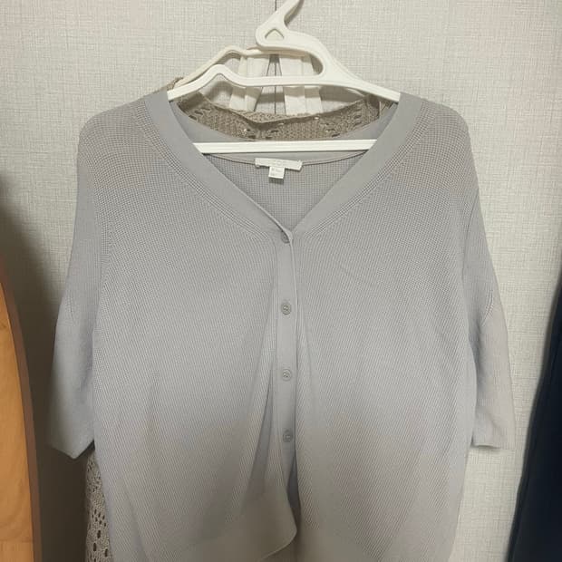 cos 반팔 숏 슬리브 가디건