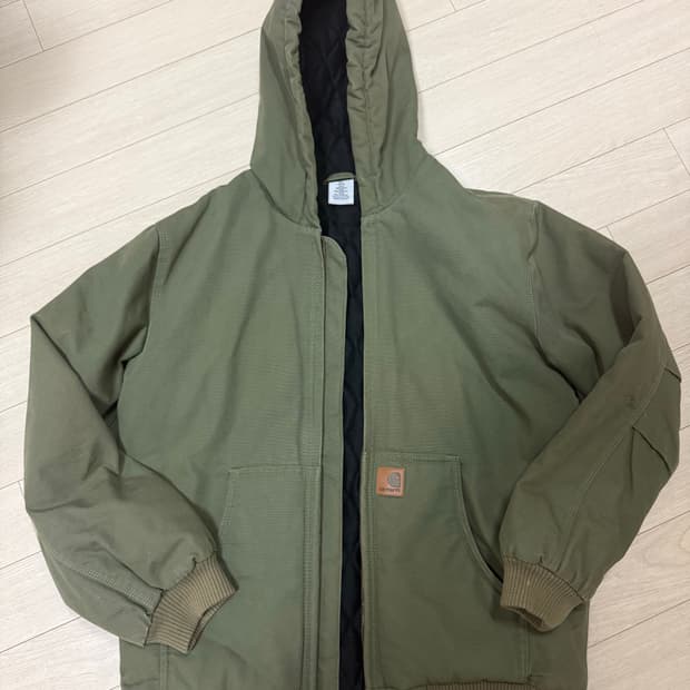칼하트 후드자켓 그린