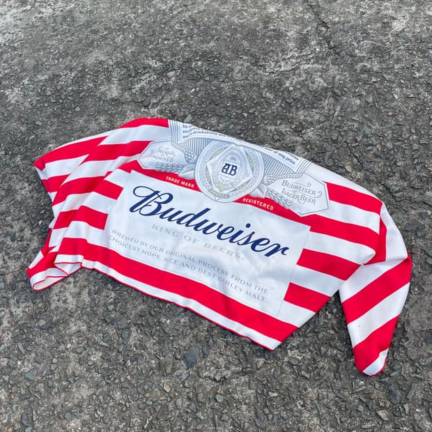 Vintage Budwiser towel