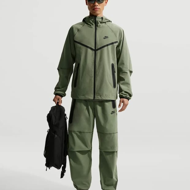 나이키 테크 드라이 핏 우븐 풀집 윈드러너 재킷
