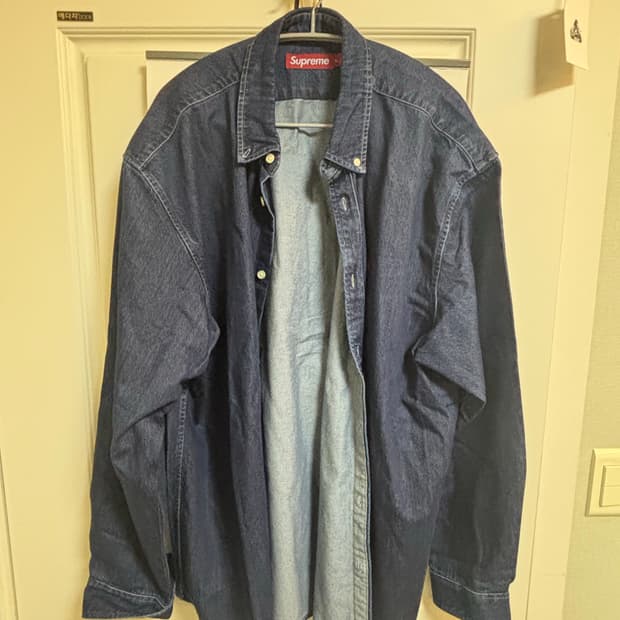 슈프림 청남방 새상품 xl