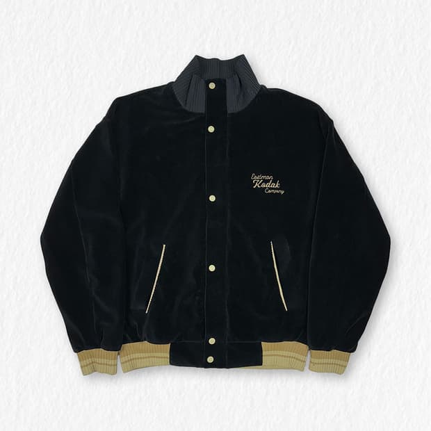 코닥 벨벳 자켓 블랙