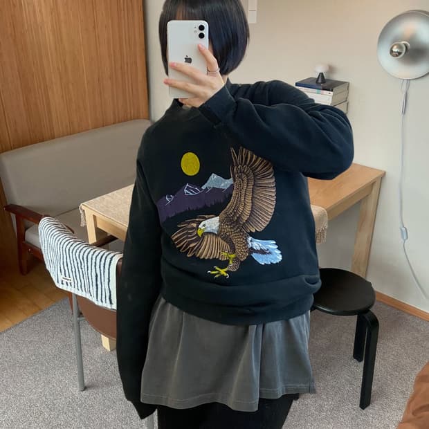 JERZEES 맨투맨 티셔츠 MADE IN USA (Man L)