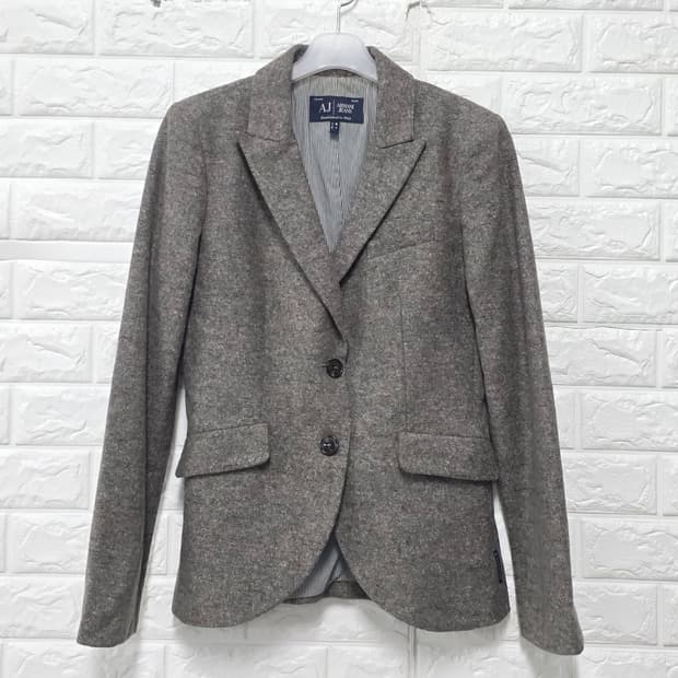 아르마니 (얼마니) 헤링본 자켓 S