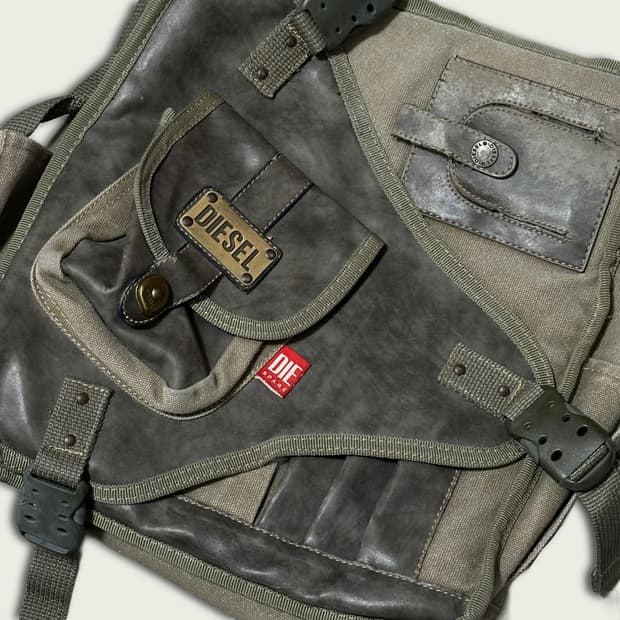 00's 디젤 Spare parts 유틸리티 크로스백  